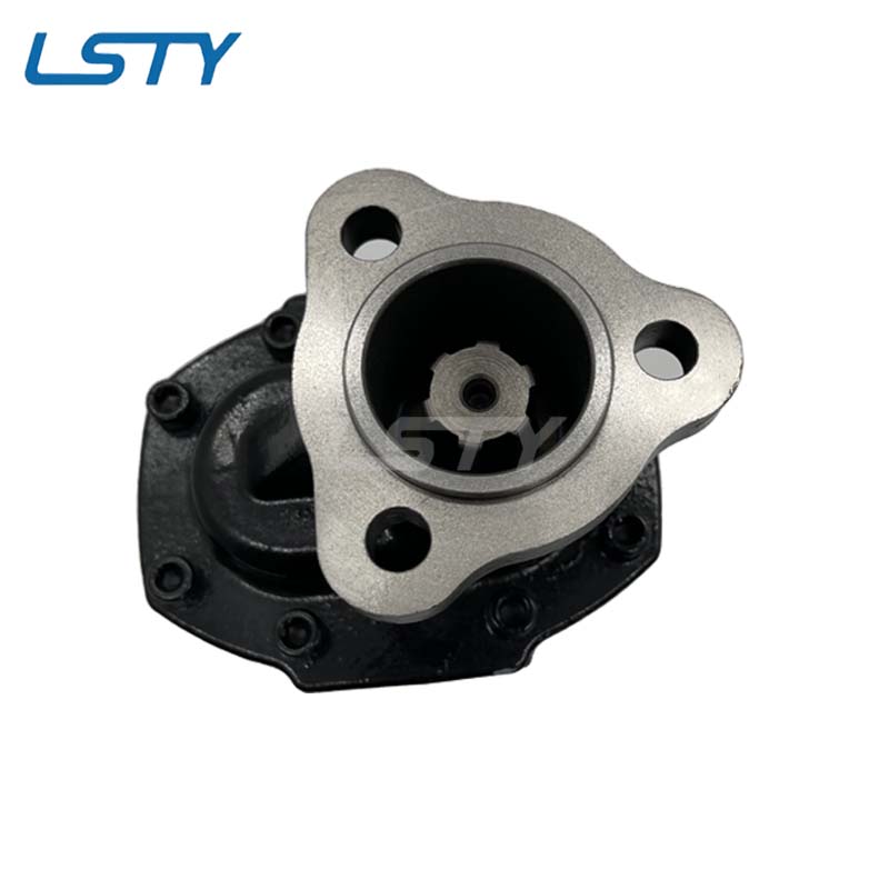 HYVA Series Hydraulic Oil Gear Pump 3 bolts 4 bolts 25cc heavy Truck Tipping System Hydraulic Gear Pump