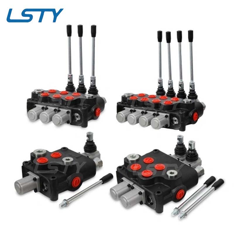 SD18 Directional Control Valves Hydraulic Sectional Control Valve SD18 120L/min Flow for Agricultural Tractors