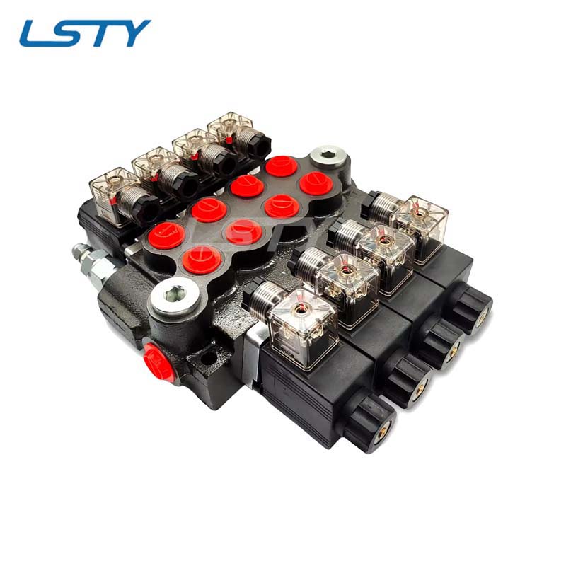 12v 24v DC Z80 Series Solenoid Operated monoblock Directional control valves