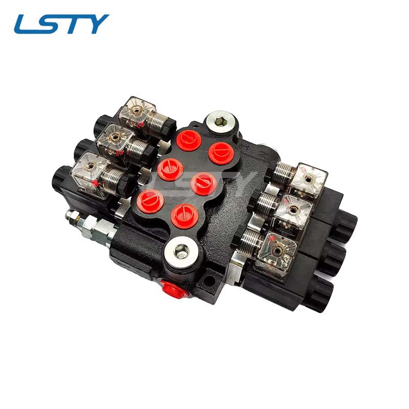 12v 24v DC Z80 Series Solenoid Operated monoblock Directional control valves