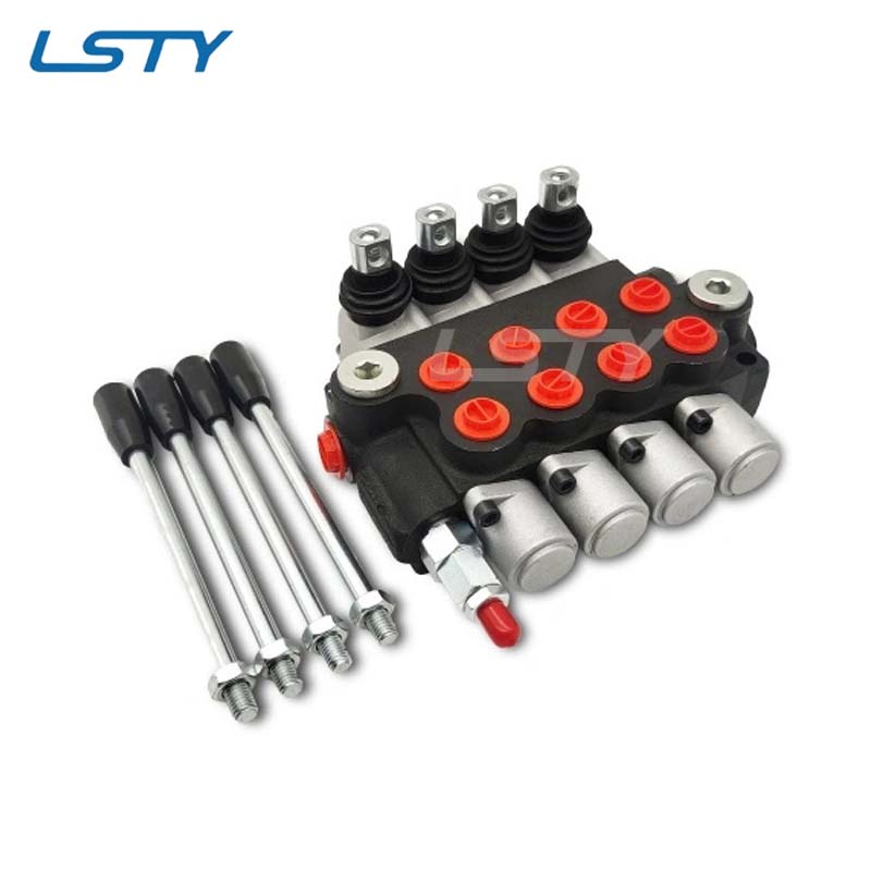 P40 Series 1P40 2P40 3P40 4P40 5P40 6P40 Hydraulic Multidirectional Joystick Control Valve For Tractor